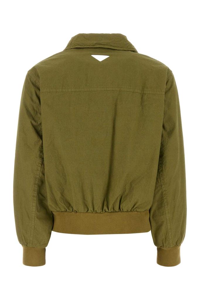 ジャケット PRADA Army Green Cotton Jacket Prada Army Green Cotton Jacket - Jackets - BeyondStyle