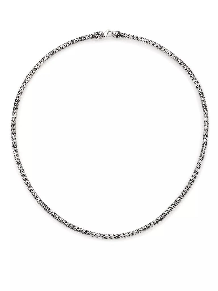 John Hardy Classic Chain Sterling Silver Slim Necklace 1