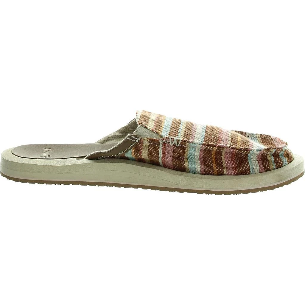 Sanuk Womens Striped Mules 2
