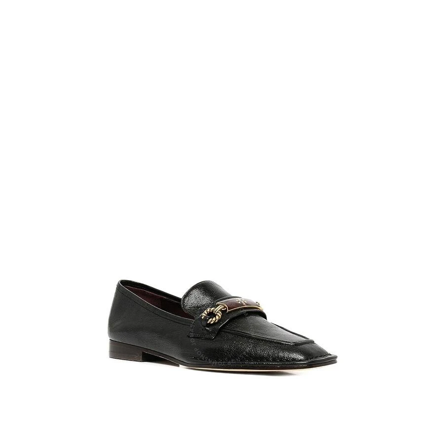 Tory Burch Perfect Black Leather Perrine Loafers 2
