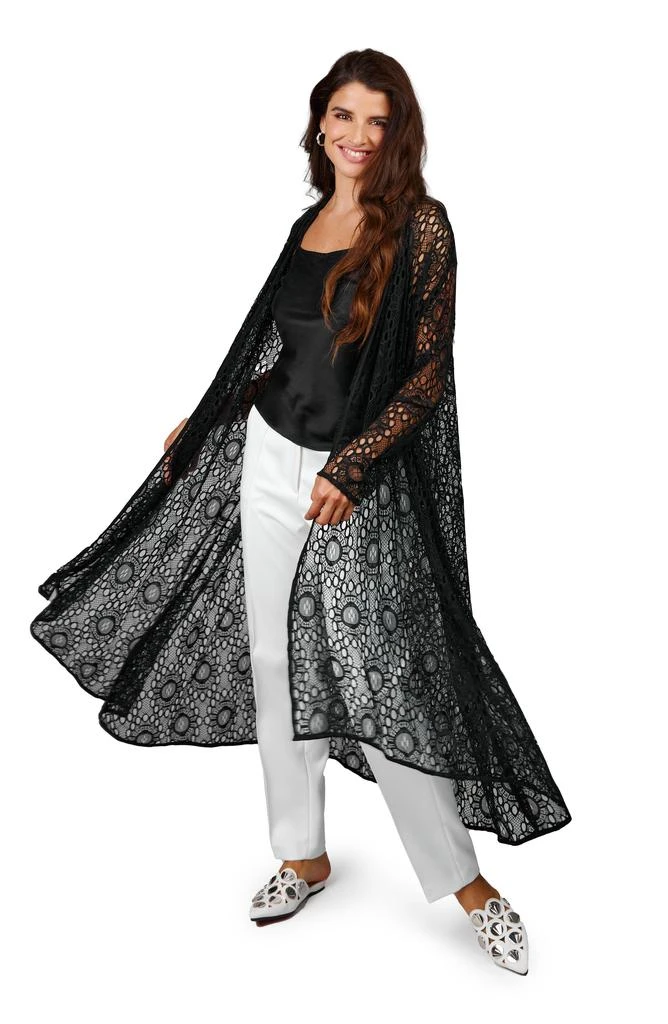 SAACHI Medallion Lace Duster 4