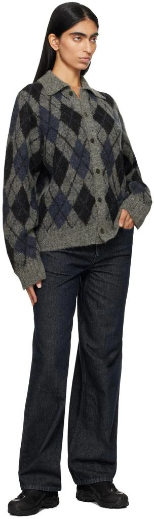 Our Legacy Gray Evening Cardigan 4
