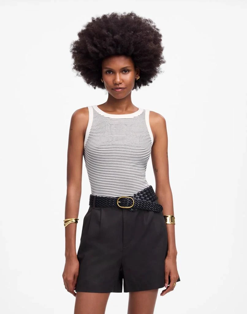 Madewell The Drapey Twill Pleated Short 1
