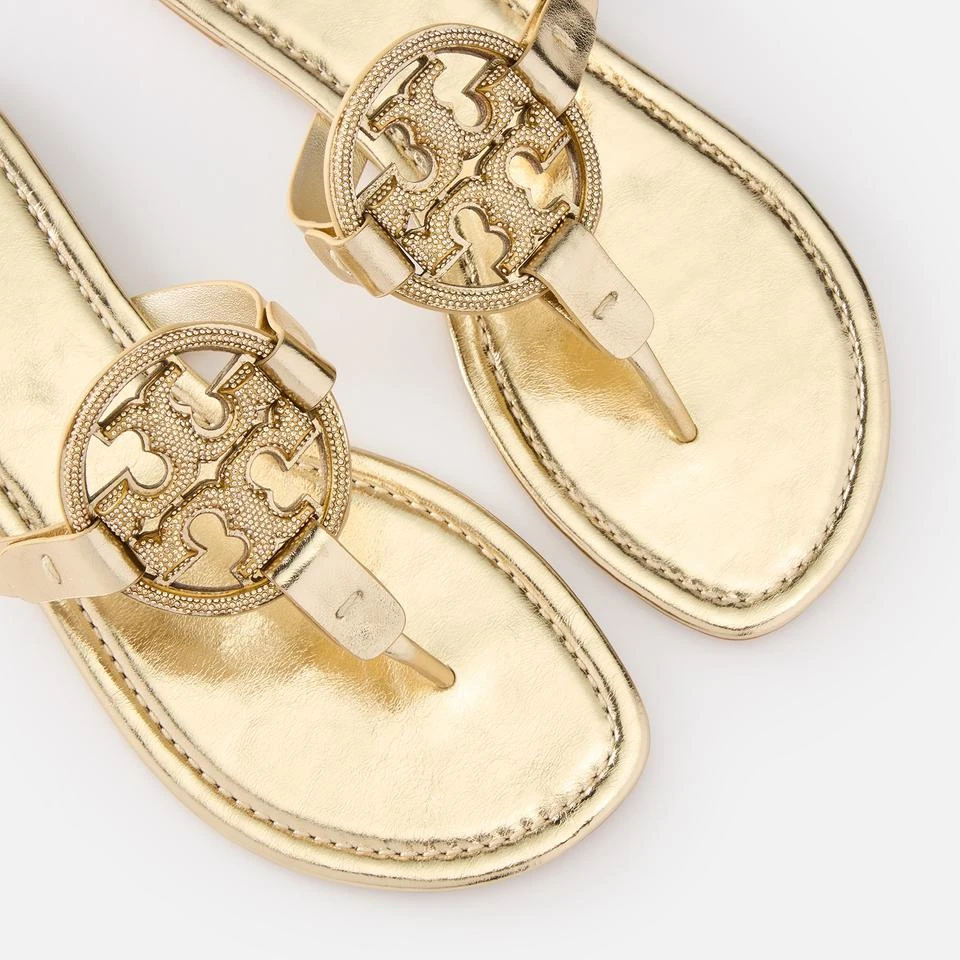 Tory Burch TORY BURCH WOMEN'S MILLER EMBELLISHED LEATHER SANDALS 3