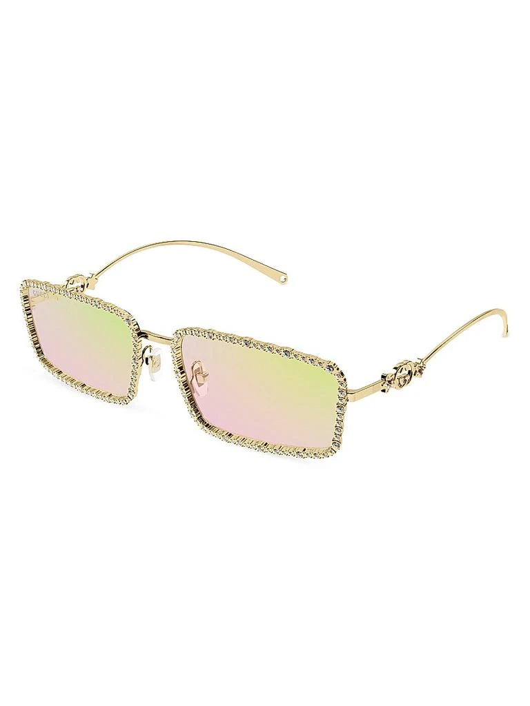 Gucci Bling Bling 58MM Rectangular Sunglasses 1