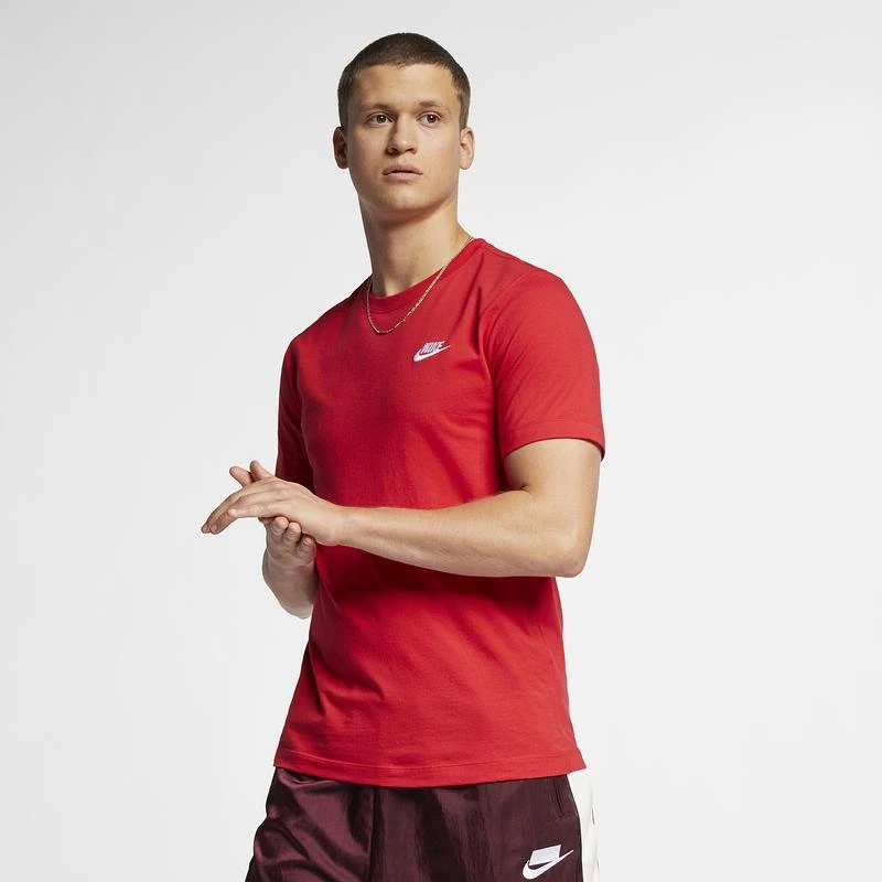 NIKE Nike NSW Club Short Sleeve T-Shirt - Men's 1