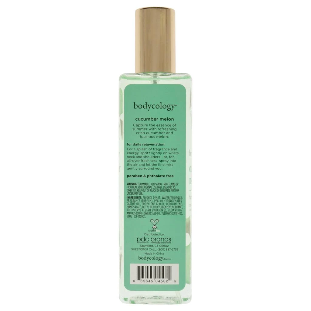 Bodycology Cucumber Melon by Bodycology for Women - 8 oz Fragrance Mist 2