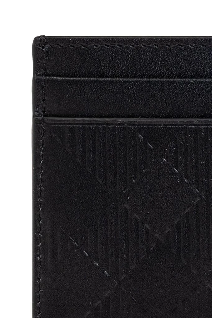 Burberry Burberry Check-Embossed Open Top Cardholder 3