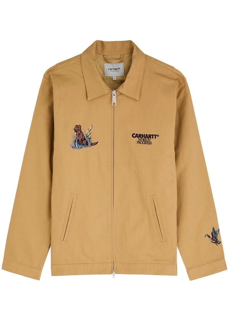 Carhartt WIP Ducks embroidered cotton jacket  1