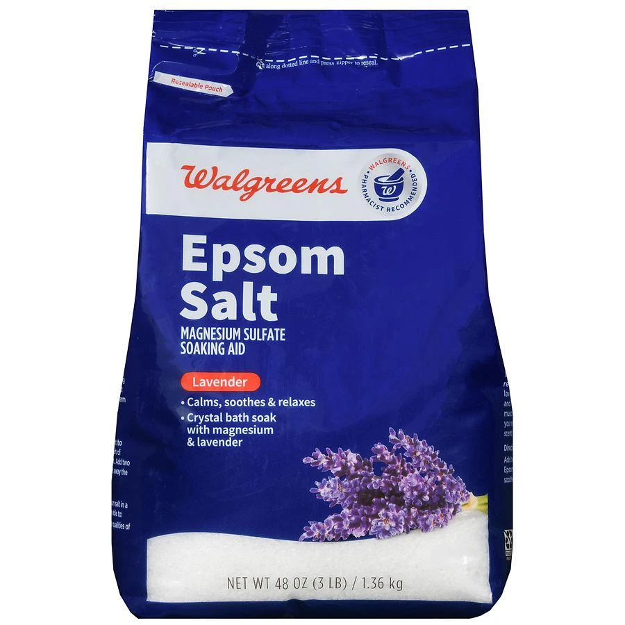 Walgreens Epsom Salt Lavender 1