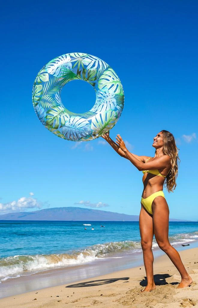 Pool Candy Resort Collection 42" Jumbo Palm Print Pool Tube 2