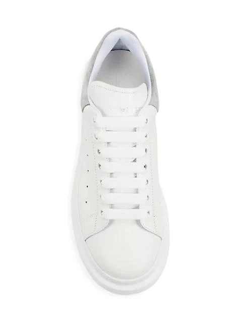 Alexander McQueen Oversized Leather Platform Sneakers 5