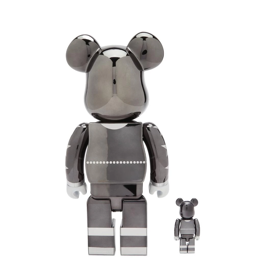Medicom Medicom Be@rbrick Kiss Star Child Chrome Version 2