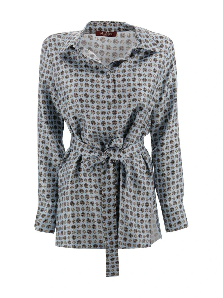 Max Mara Max Mara Studio Pattern-Printed Shirt 1