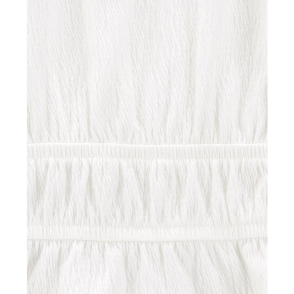 Carter's Little & Big Girls Crinkle Jersey Top & Pull-On Shorts, 2 Piece Set