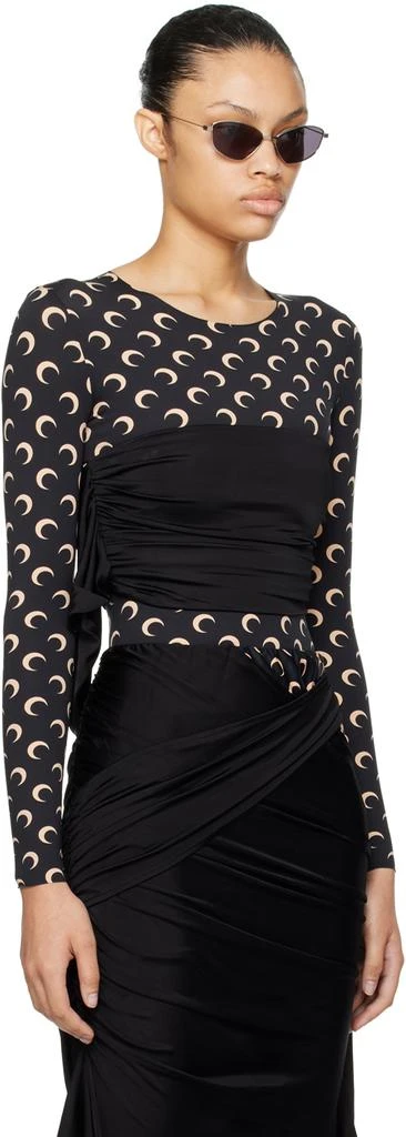 MARINE SERRE Black Shelter Camisole 2