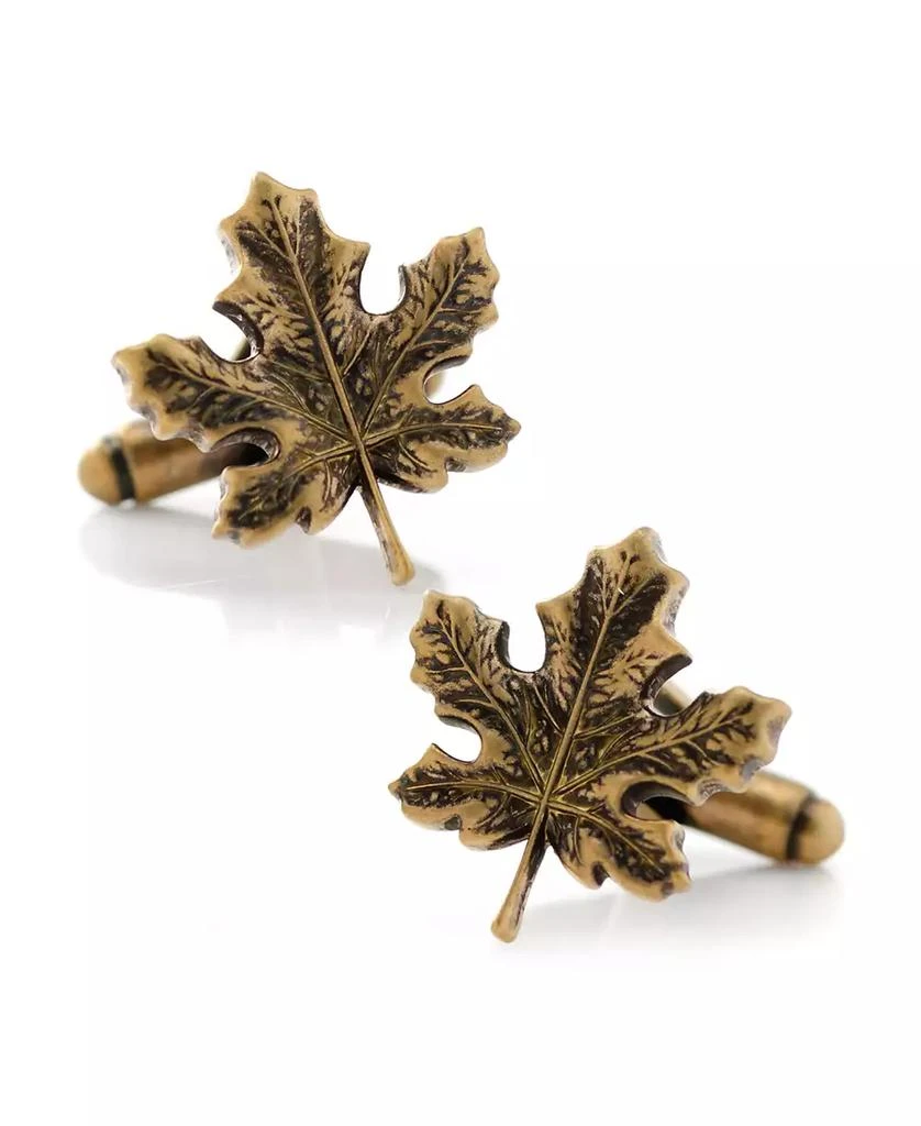 Cufflinks Inc. Men's 3D Maple Leaf Cufflinks 1