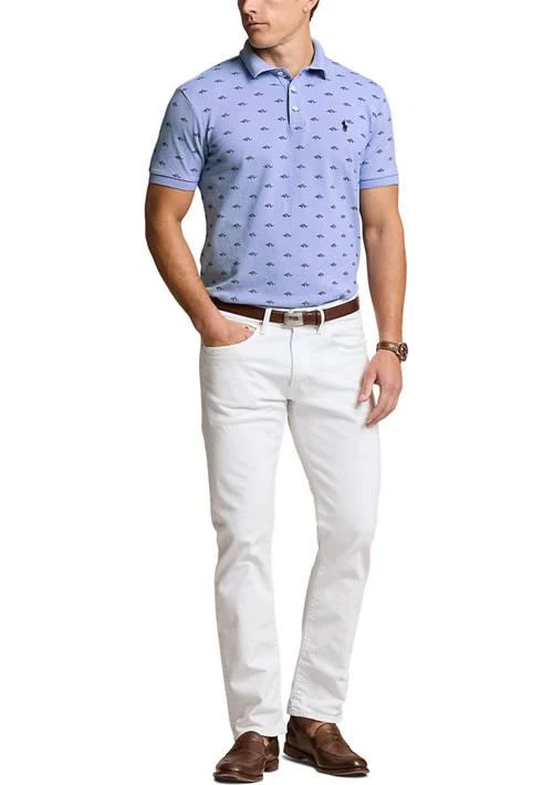 Ralph Lauren Classic Fit Monogram Stretch Polo Shirt 4