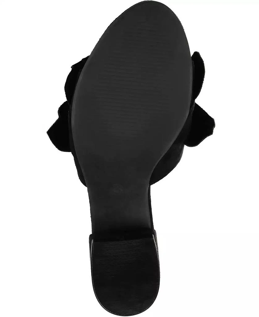 Journee Collection Women's Sabica Ruffle Slip On Dress Sandals 5