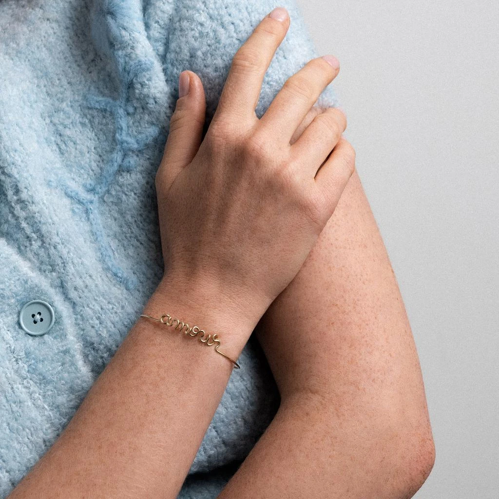 Atelier Paulin Bracelet Original Amour - Or Jaune Laminé 3