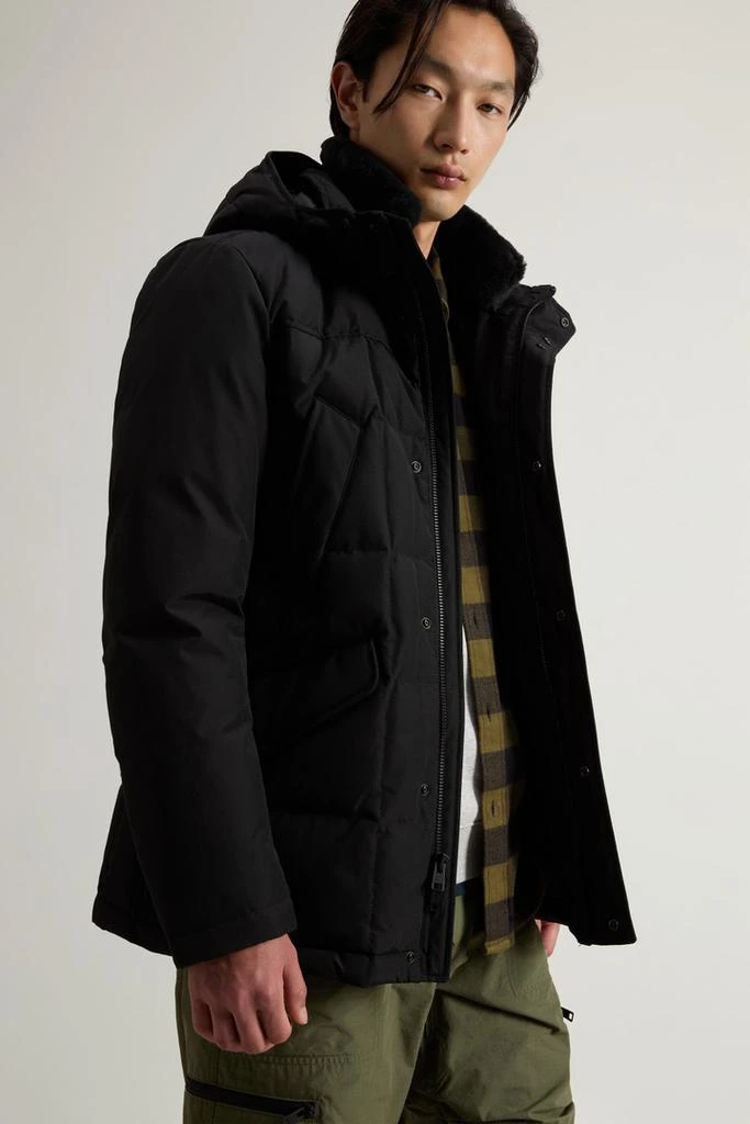 Woolrich Blizzard Field Jacket - Men - Black 5