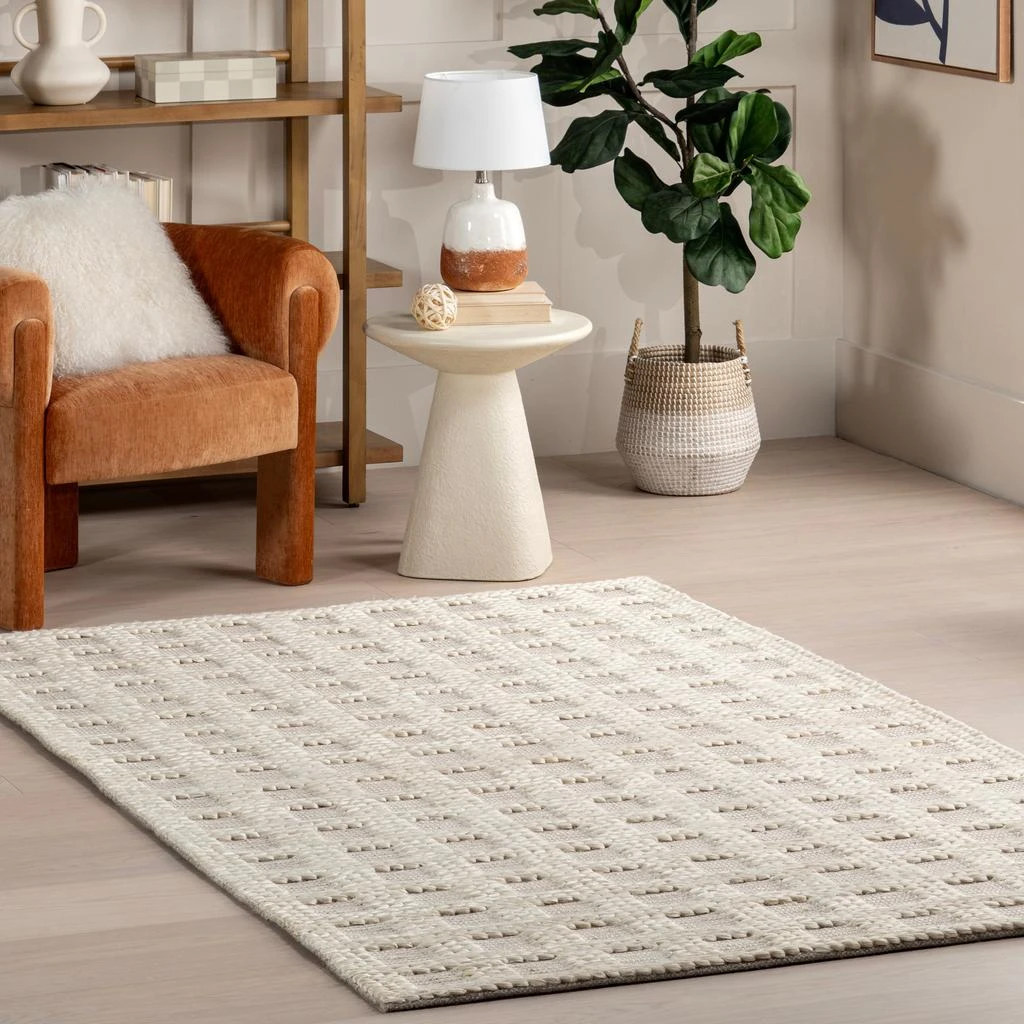 nuLOOM Rubina Casual Geometric Jute Area Rug 1
