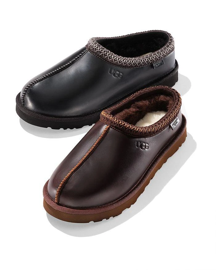 UGG Men's Tasman Leather Slippers  3