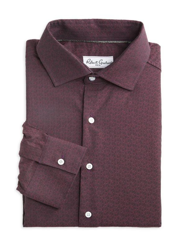 Robert Graham Paisley Cotton Modern Fit Dress Shirt 1
