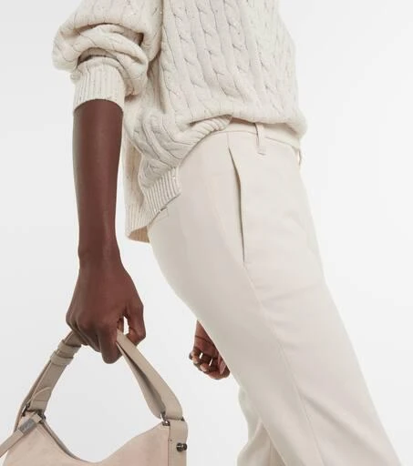 Brunello Cucinelli Cotton-blend chinos 6