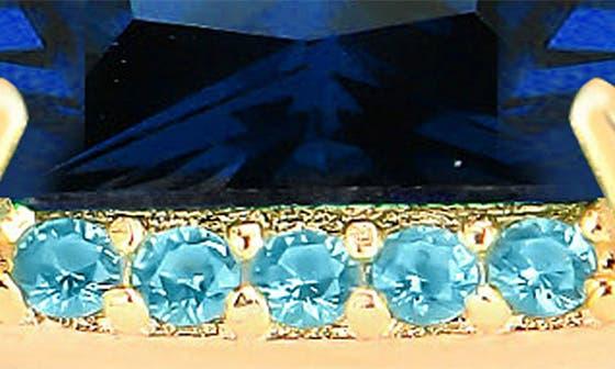 Gabi Rielle Cubic Zirconia Square Halo Adjustable Ring