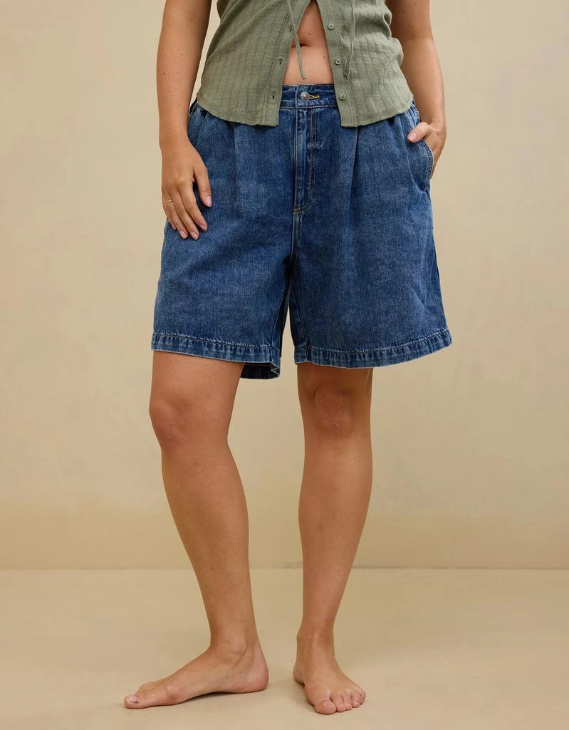 Aerie Aerie Denim Trouser Jort 1