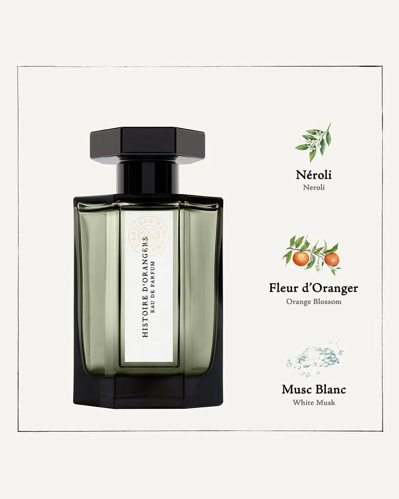 L'artisan Parfumeur Histoire d'Orangers Eau de Parfum, 3.4 oz. 3
