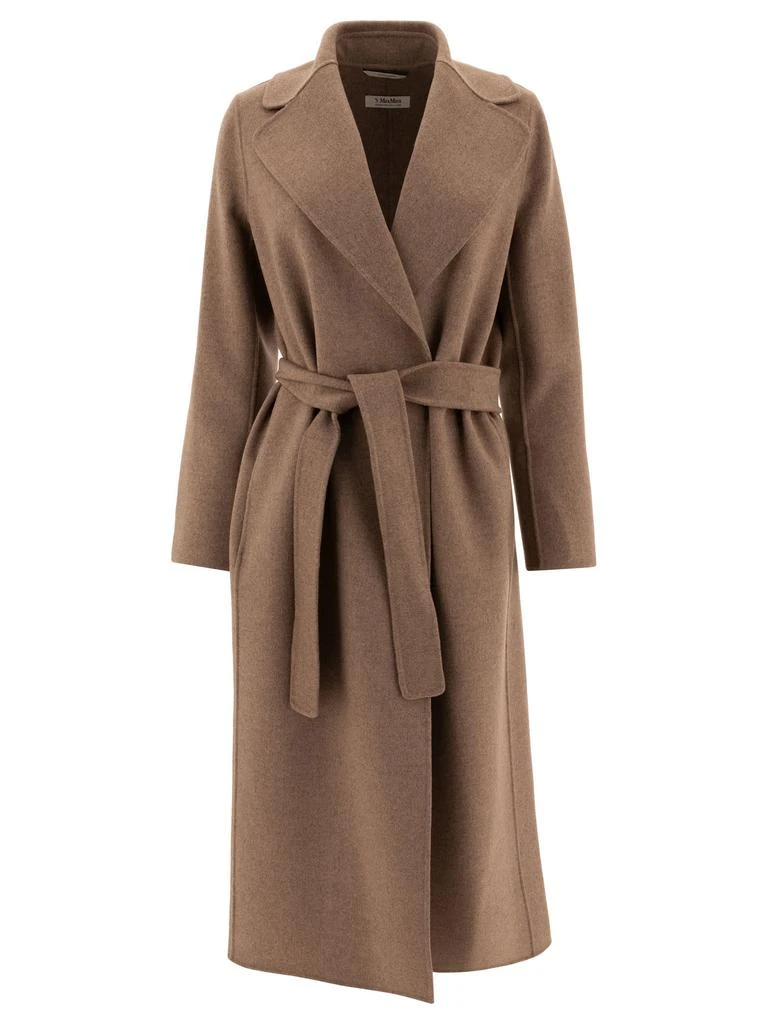 MAX MARA S "POLDO" WOOL BELTED COAT 1