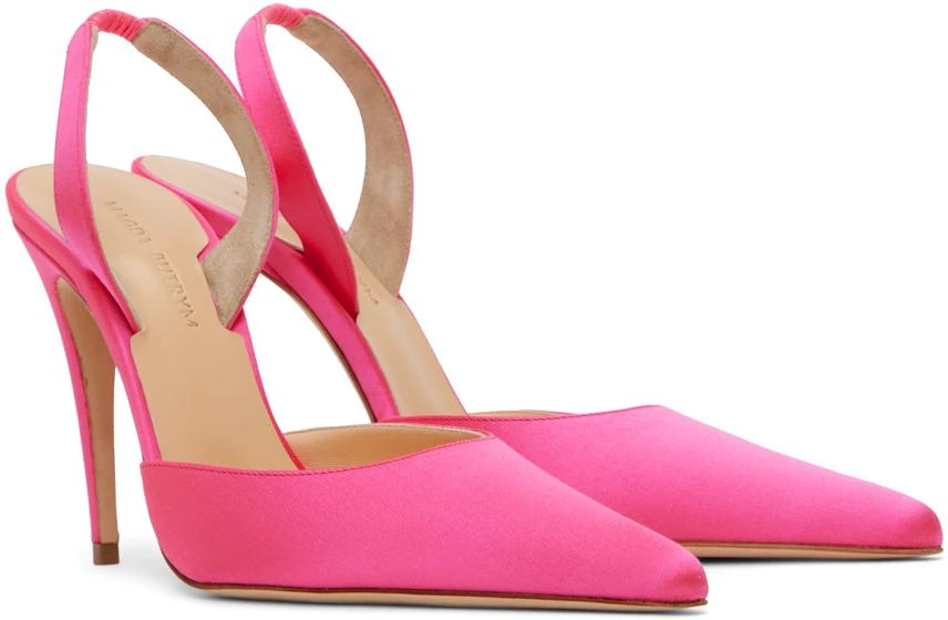 Magda Butrym Pink Pointed Heels 4