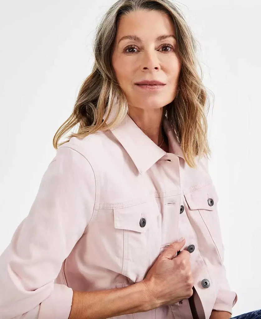 Style & Co Women's Classic Denim Jacket, Created for Macy's 3