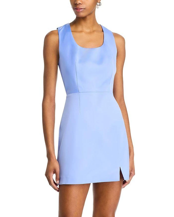 French Connection Carey Satin Mini Dress 1