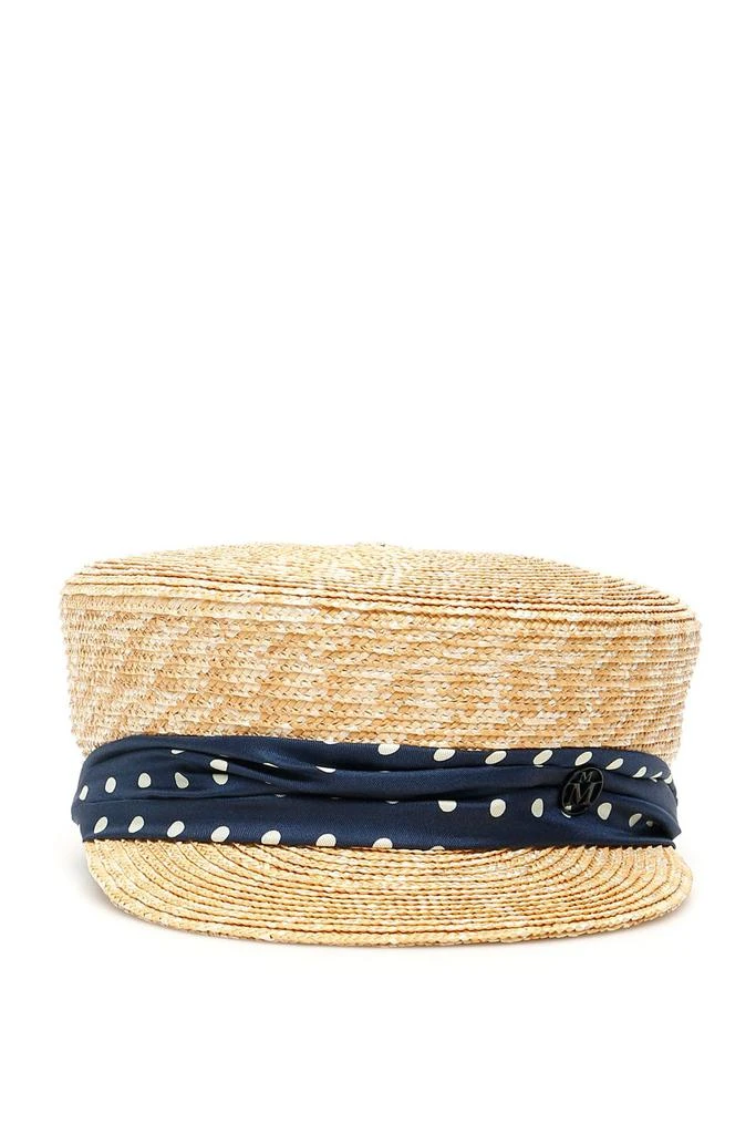 Maison Michel Abby Wool Felt Sailor Cap New Abby – Maison Michel main image 3