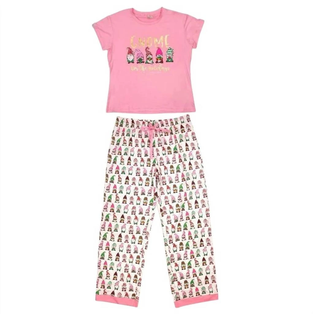Simply Southern Simply Southern - Youth Girls Gnome Graphic Pajama Set