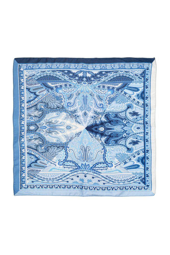 ETRO Etro Floral Printed Pocket Square