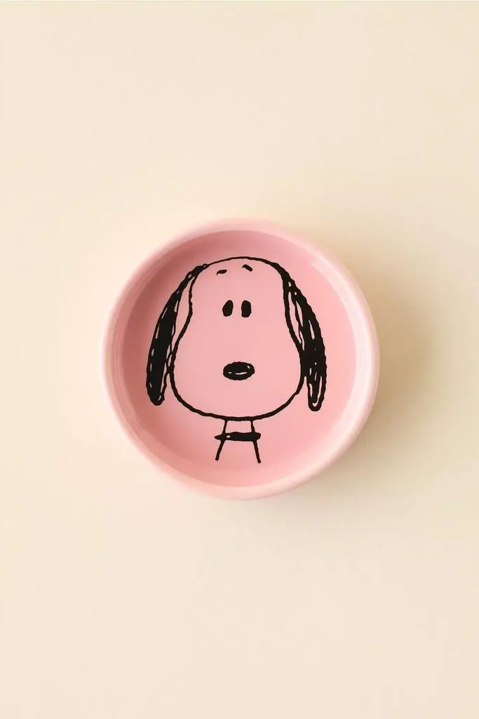 Magpie Magpie X Peanuts Visage Round Ceramic Pin Dish