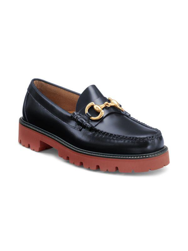 Shop Lincoln Leather Bit Loafers on Sale at BeyondStyle