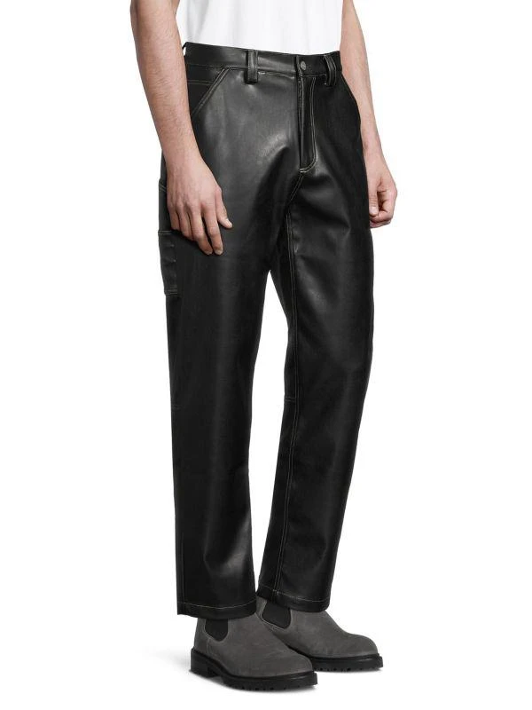 Stampd Faux Leather Pants 3