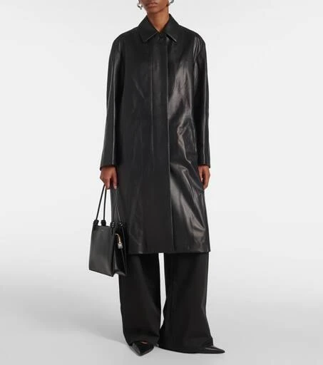 Fforme Joss leather coat 7
