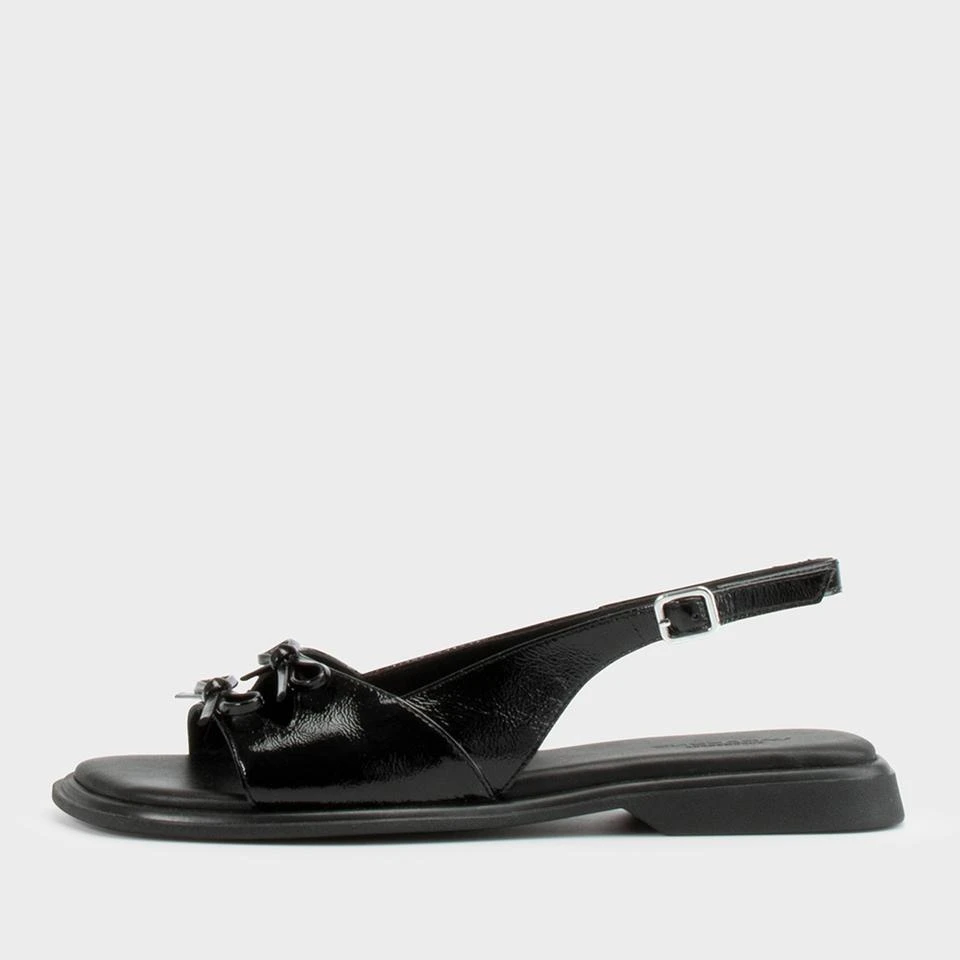 Vagabond VAGABOND WOMEN'S IZZY PATENT LEATHER FLAT SANDALS 1