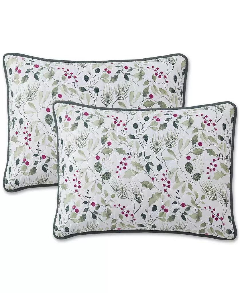 Evergreen Ivy Carol Charmeuse 2-Pc. Quilt Set 5