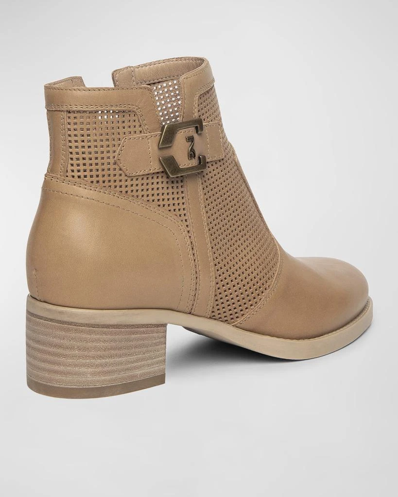 NeroGiardini Perforated Leather Booties 3