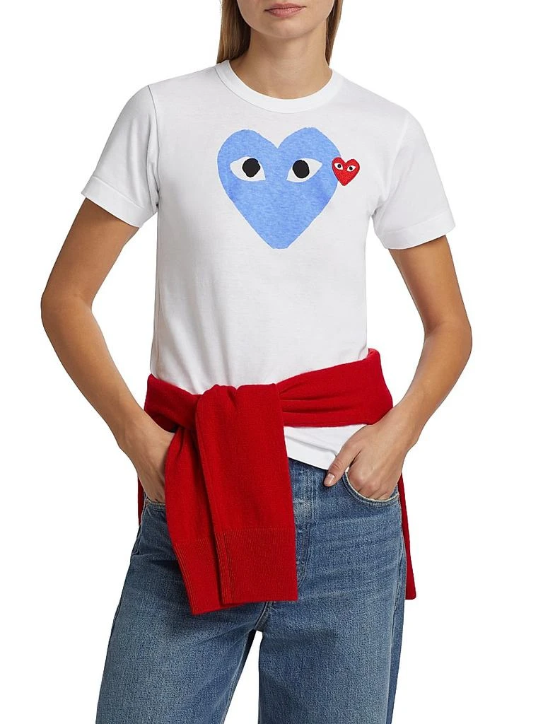 Comme des Garcons Double Heart T-Shirt 3
