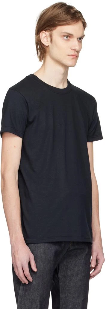 Naked & Famous Denim Black Circular T-Shirt 2