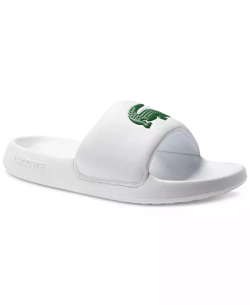 Lacoste Men's Croco 1.0 Slip-On Slide Sandals 1