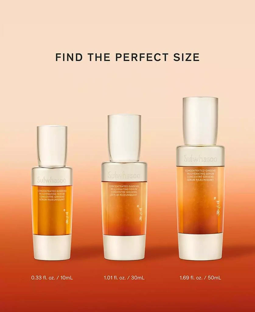 Sulwhasoo Concentrated Ginseng Rejuvenating Serum, 0.5 oz. 10